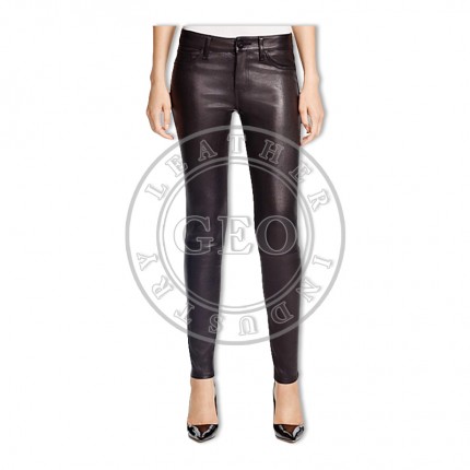 Best Seller Pakistan Supplier Winter Fashion Leather Pants For Ladies